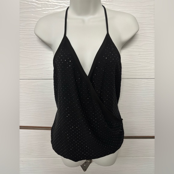 NWOT Gorgeous Dynamite Rhinestone Top Small - Picture 2 of 9